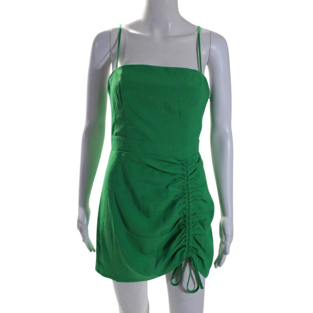 Superdown Womens Spaghetti Strap Drawstring Ruche… - image 1